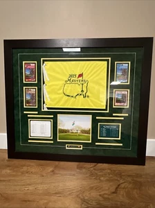 2015 Masters Tournament Augusta National One Of A Kind Framed Piece (See Discri) - Picture 1 of 7
