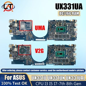 For ASUS ZenBook UX331UA UX331UAR UX330UA UX332UA UX331UF Laptop Motherboard - Afbeelding 1 van 6