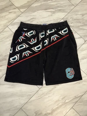 Post Game Vintage Vancouver Grizzlies Art Basketball Shorts Mens Size XXXL 3XL - Image 1 of 4