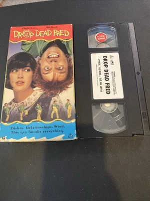 Drop Dead Fred (VHS, 1996) Rare - Phoebe Cates Carrie Fisher - Image 1 of 4