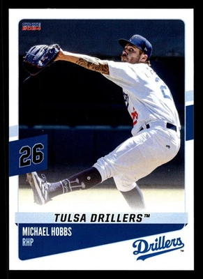 Michael Hobbs 2024 Choice Tulsa Drillers #08 Tulsa Drillers - Image 1 of 2