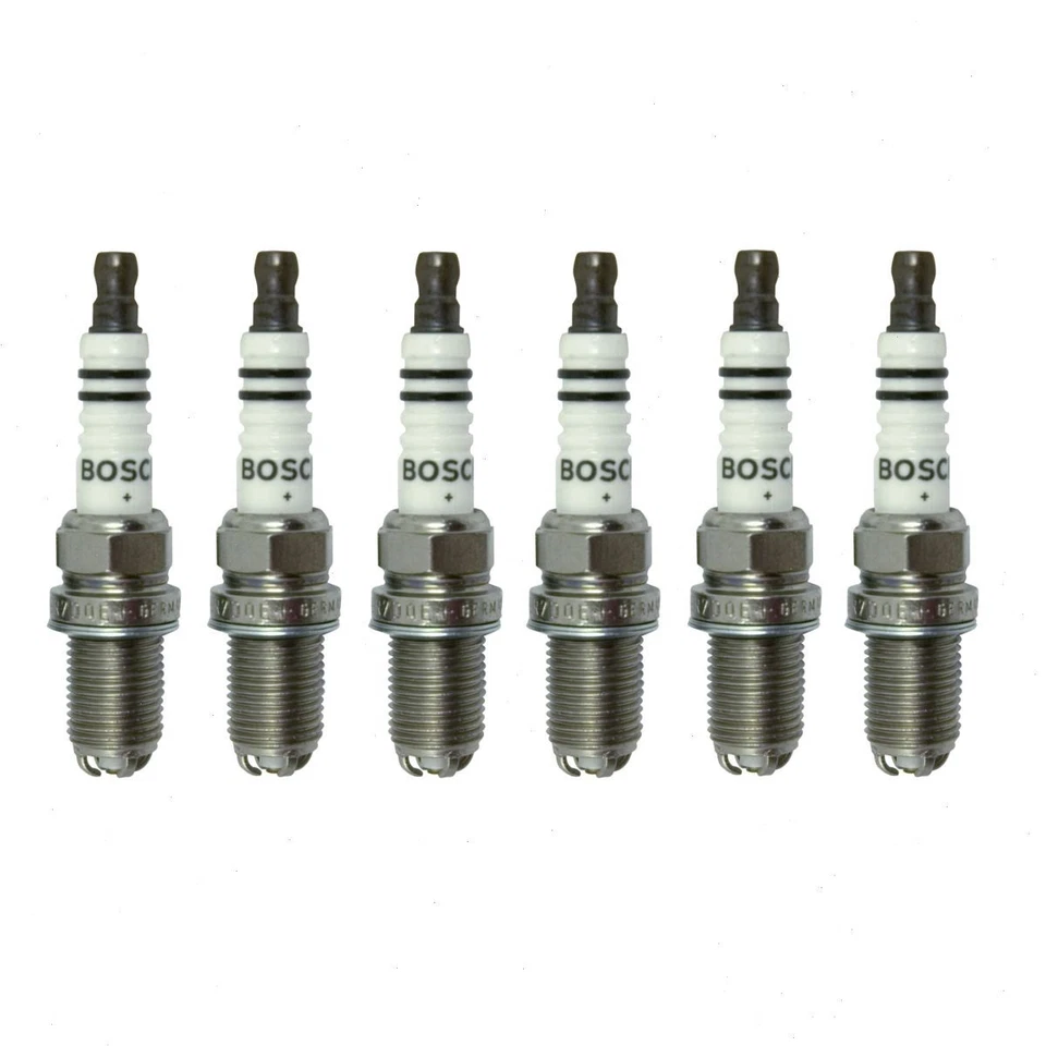 6 pc Bosch Nickel Copper Spark Plugs for 1997-2001 Audi A4 Quattro 2.8L V6 md - Изображение 1 из 4