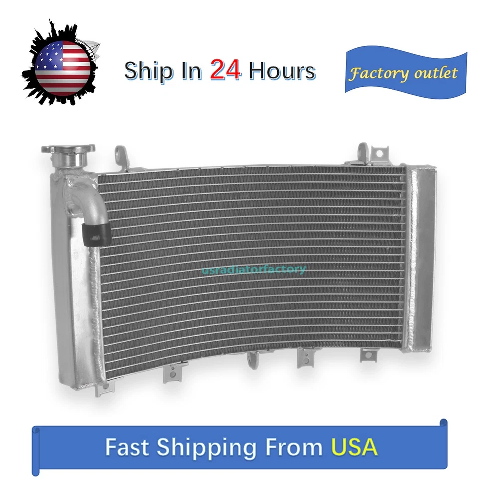 Radiador todo aluminio apto 1999-2007 Suzuki Hayabusa GSX1300R GSX1300RX GSX1300RZ Foto 1 de 4