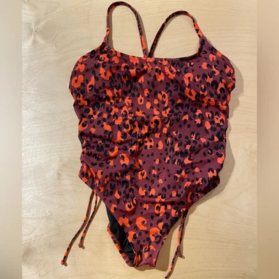 Beach Betty Leopard Print Swimsuit XL (OO) - Image 1 of 4