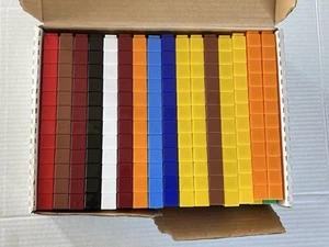 Unifix Cubes 500 Interlocking Counting Cubes Math Learning Blocks DD2-21 - Picture 1 of 5