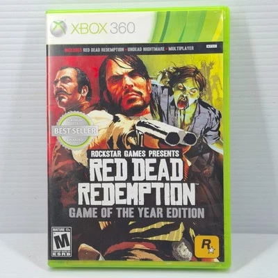 Red Dead Redemption Game Of The Year Edition Xbox 360 + MAPS -NTSC - Image 1 of 3