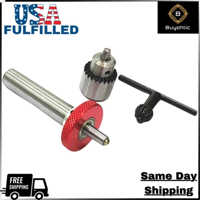 Micro Fine Drill Adaptor Miniature Quill 1/2"Shank-JT0 Taper to mount Drill-USA - Image 1 of 4