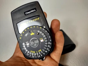 CAPITAL D-3B Incident & Reflected Light Reading CDS Exposure Meter + Case - Picture 1 of 8