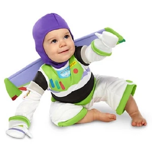 BUZZ LIGYEAR~Infante~DISFRAZ + ALAS + CAPUCHA + GUANTES~Toy Story~NUEVO CON ETIQUETAS~Tienda Disney - Imagen 1 de 12