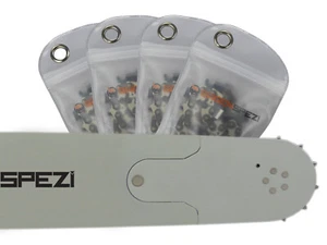 70cm Schwert 3/8" 4 Vollmeißelketten 93TG 1,5mm für Dolmar PS7910 PS 7910 - Bild 1 von 3