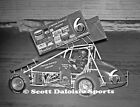1987 Bobby Davis Jr. Manzanita Speedway 8 X 10 World Of Outlaws Sprint Car Photo