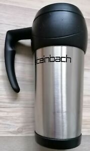Steinbach Coffe-to-go-Becher Isolierbecher, Thermobecher mit Henkel, gebraucht