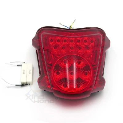 Luz traseira de LED vermelha sinal de seta de freio para 2008-2019 Suzuki Hayabusa / GSX1300R - Imagem 1 de 4