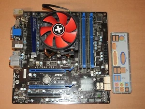 Pacchetto scheda madre MSI A75MA-G55 MS7696 16 GB RAM AMD A8-3870K - Foto 1 di 2