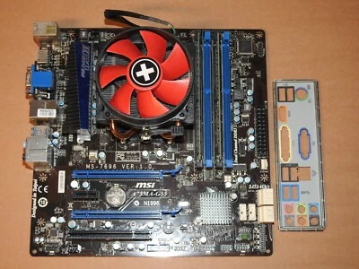 Pacchetto scheda madre MSI A75MA-G55 MS7696 16 GB RAM AMD A8-3870K - Immagine 1 di 2