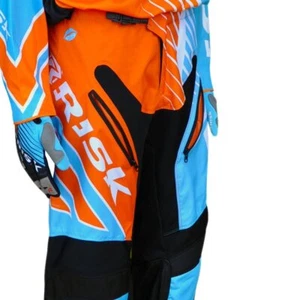 Pantalones Risk Racing Ventilate, Azul/Naranja, 32 - Imagen 1 de 2