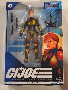 GI Joe Cobra Classified Series 05 Scarlett new in box - Picture 1 of 3