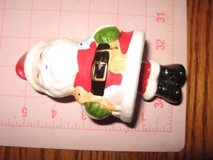 Ceramic-Santa Bell-Vintage-5 3/8" tall - Picture 1 of 5