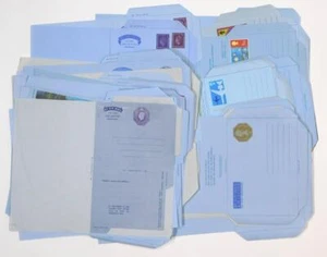 GB GVI, QEII x 43 Different Air Mail Letter Sheets. Mint Aerogrammes. All shown. - Picture 1 of 1