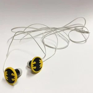 Batman In-Ear Headphones with Jack Cable 3.5mm Color Bruce Wayne Earphones - Picture 1 of 4