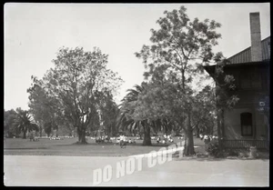 Historisches Foto Neg SHERMAN INSTITUTE Indianerschule 1920er RIVERSIDE COUNTY CA "B" - Bild 1 von 3