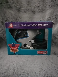 Vintage Lil' Riddell Mini Helmet 1994 Carolina Panthers - Picture 1 of 9