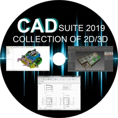 CAD 2D/3D Drawing - DXF Compatible Draw Software - 6 FULL PROGRAMS YOU CHOOSE - Image 1 of 4