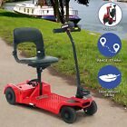 Pro Rider Easyfold Class 2 4mph Portable Folding Car Boot Mobility Scooter - Red