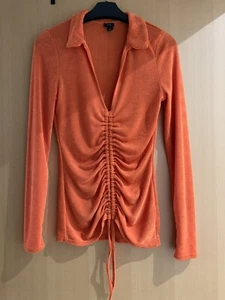 River Island Kleid Langarm Orange - Bild 1 von 1