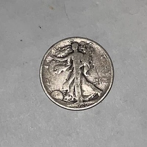 ✅ 1920 S Walking Liberty Half Dollar , Circulated , US Coin - Picture 1 of 2