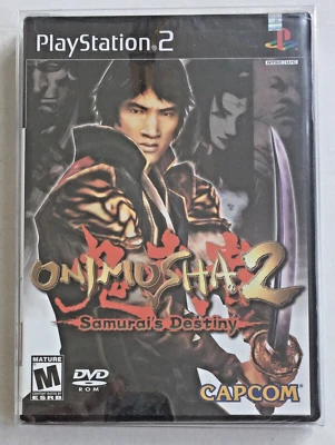Onimusha 2 Samurai's Destiny Black Label (PlayStation2, PS2, 2002, New & Sealed) - Image 1 of 4