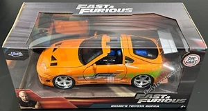 Jada Fast and Furious Brian's Toyota Supra 1:24 naranja - Imagen 1 de 1