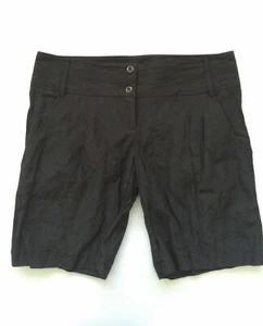 TWELFTH ST BY CYNTHIA VINCENT LADIES BLACK PLEATED SHORTS 14/42 BNWT RRP £28 - Picture 1 of 2