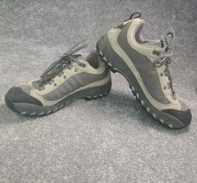Garmont Womens Hiking Shoes Vibram Sole Size 8.5 Gray Brown Hike Outdoor - Image 1 of 4