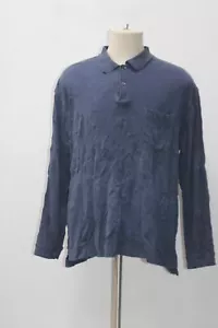Club Room Men's Long Sleeve T-Shirt Blue L Pre-Owned - Picture 1 of 2