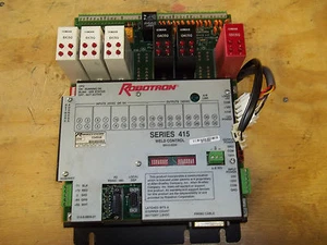 USED ROBOTRON SERIES 415 WELD CONTROLLER WITH RELAYS 503-2-0329 - Picture 1 of 5