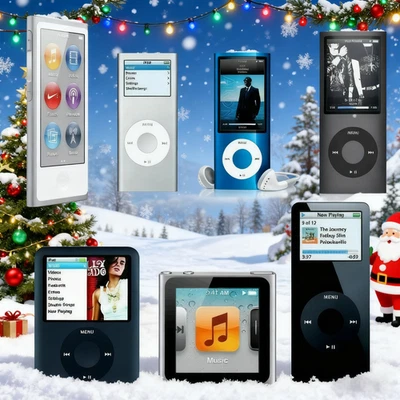 Apple iPod Nano 7th Gen 16GB Blue MP3 Player Tested Working With New Battery - Image 1 of 4