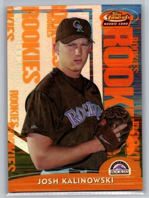 2000 Finest #105 Josh Kalinowski Refractor #/500 - Image 1 of 2