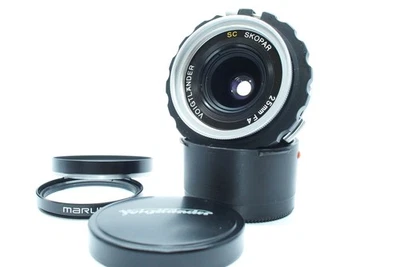 [Almost Unused] Voigtlander SC Skopar 25mm f/4 Lens for Nikon S Mount From JAPAN - Image 1 of 4