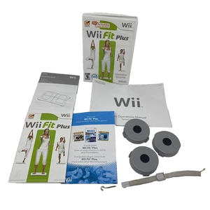 Wii Fit Plus Nintendo DVD + Balance Board Bedienungsanleitung System Setup - Bild 1 von 6