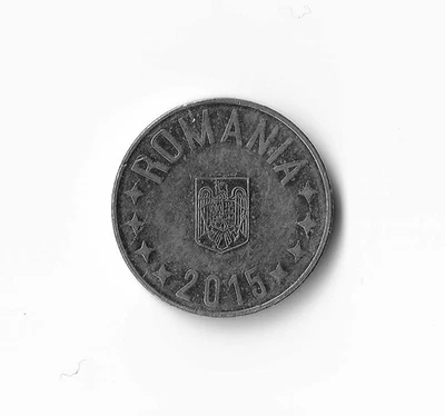 2015 Romania - 10 Bani - 439 - Nickel Plated Steel - 4g - Image 1 of 2