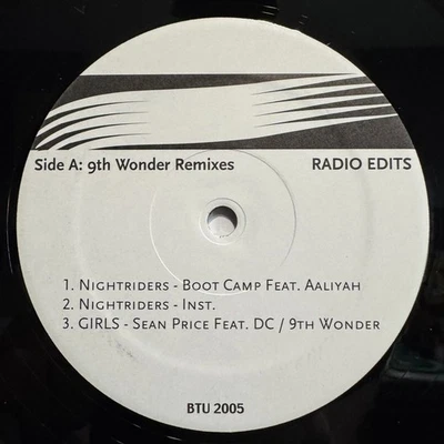 BOOT CAMP CLIK + AALIYAH - NIGHT RIDERS (9TH WONDER REMIX) (12")  2006!!  RARE!! - Image 1 of 2