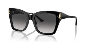 Gafas de sol para mujer Jimmy Choo JC 5012 - 54 mm, marco negro con lentes grises - Imagen 1 de 5