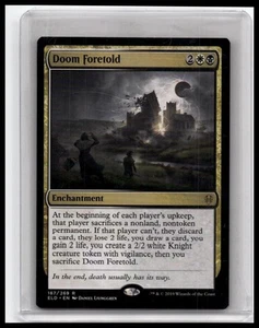 Throne of Eldraine #187 Doom Foretold - Picture 1 of 2
