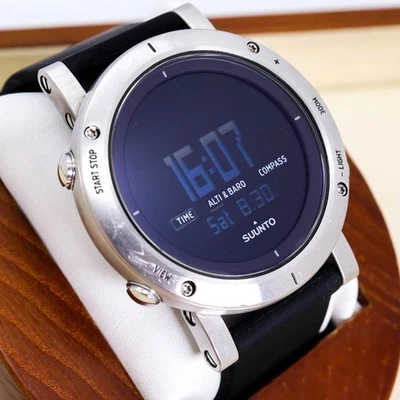 SUUNTO CORE Digital Watch Brushed Steel Tested Quartz 30M Water Resistant - image 1 of 4