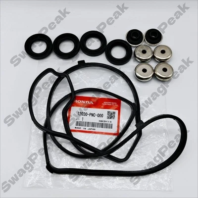 Juego de juntas de cubierta de válvula OEM #12030-PNC-000 para Honda Accord Civic CRV Acura RSX Foto 1 de 4