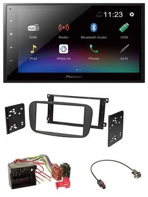 Pioneer USB Bluetooth DAB 2DIN MP3 Autoradio für Ford Focus C-Max Galaxy ab 2007 - Bild 1 von 4