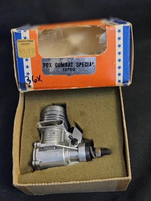 Vintage 1975 Fox 36X BB Combat Special Mk II "Smoothy" RC Airplane Engine – NOS - Image 1 of 4