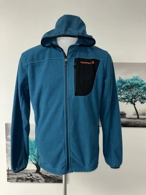Merrel Men’s Full Zip Hooded Fleece Size L Great Condition - Image 1 of 4