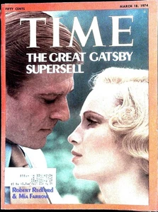 Time Magazine March 18, 1974 Robert Redford Great Gatsby FRONT COVER ONLY - Picture 1 of 1